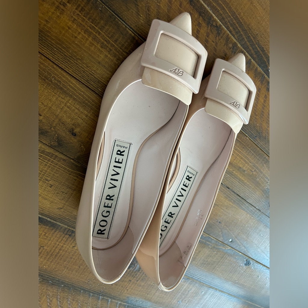 Roger Vivier Gommettine Ball 25 Nude 37 (7b)